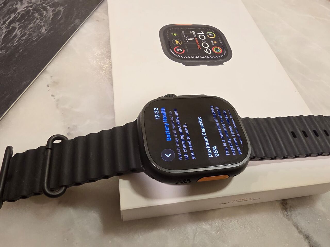 Riyadh, Watches, SAR 1650,  Apple Watch Ultra 2nd Gen Black Titanium
