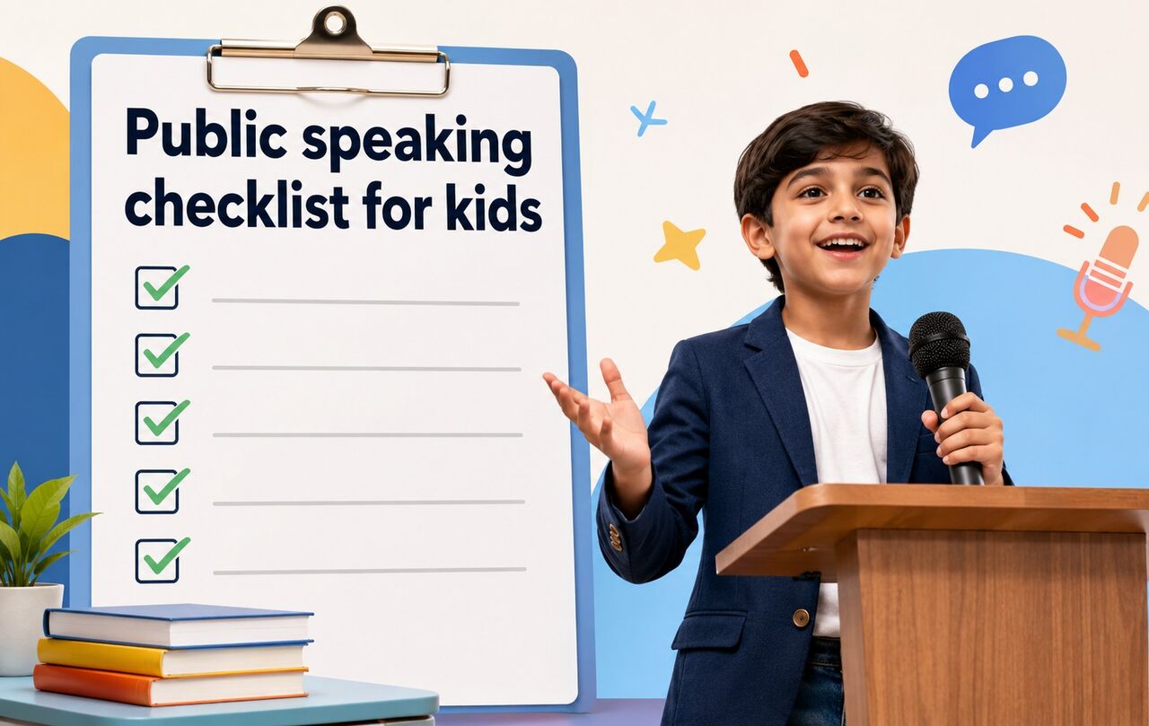 New Delhi, Education, Public Speaking Checklist For Kids: A Guide To Confident Speaking