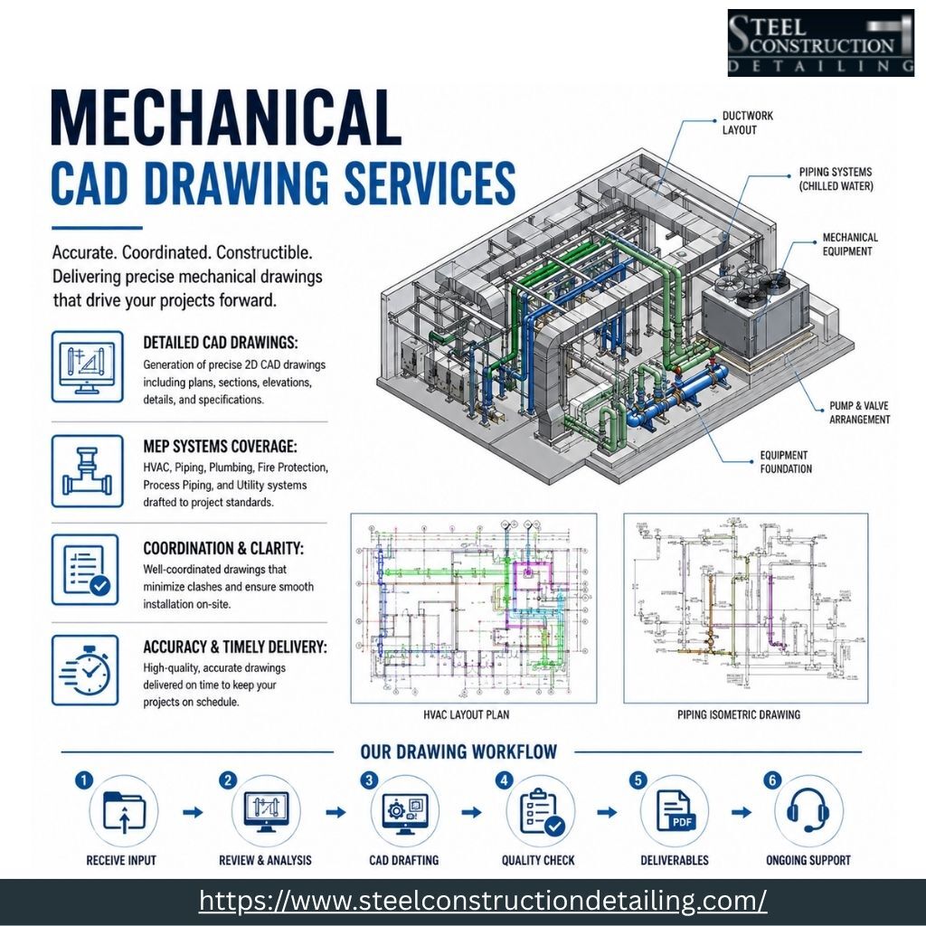New York, Construction, Hire Skilled Professionals For Mechanical CAD Drawing Services In Phoenix.