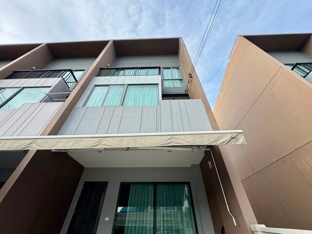 Bangkok, Villas, THB 35000,  18 Sq. Feet,  Code C7276 House For Rent, Decorated And Ready To Move In, 3-story Townhome, Baan Klang