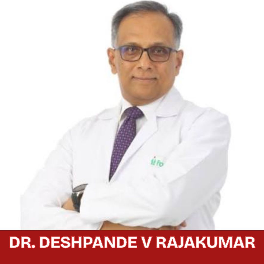 Mumbai, Health, Dr. Deshpande V Rajakumar