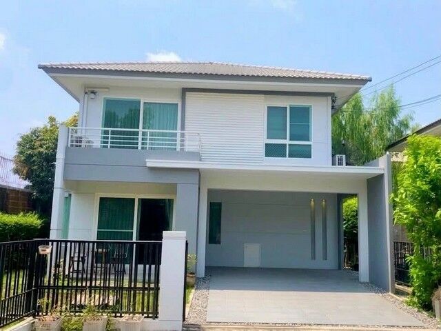 Bangkok, Villas, THB 23000,  60 Sq. Feet,  Code C7273 2-story Detached House For Rent, Siwalee Village, Suvarnabhumi, Bang Phli,