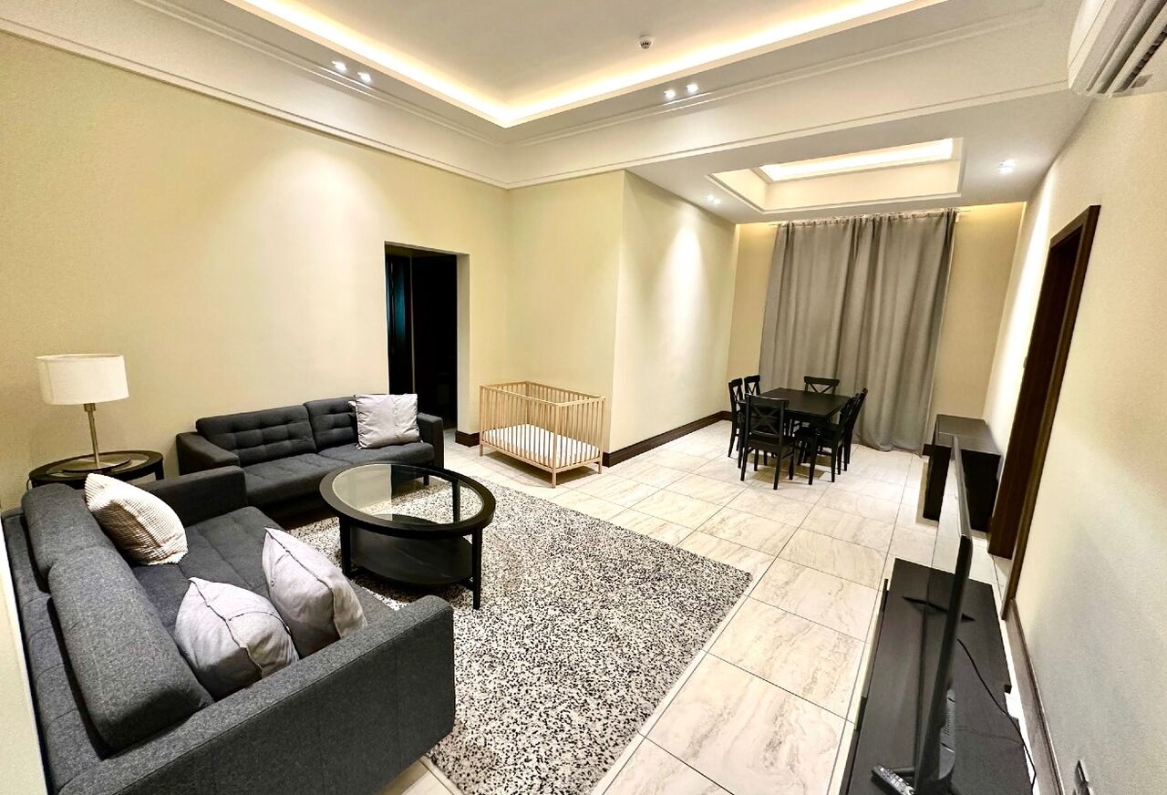 Riffa, Apartments, Flats, Houses & Villas, BHD 400/month,  Furnished,  2 BR,  BEAUTIFUL FULLY FURNISHED 2BHK FLAT | WITH EWA