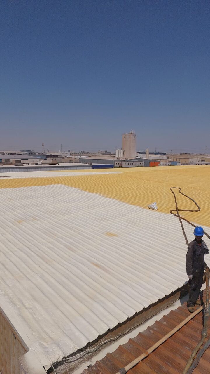 Dammam, Construction, Roof Waterproofing With PU Foam (10 Years Warranty)