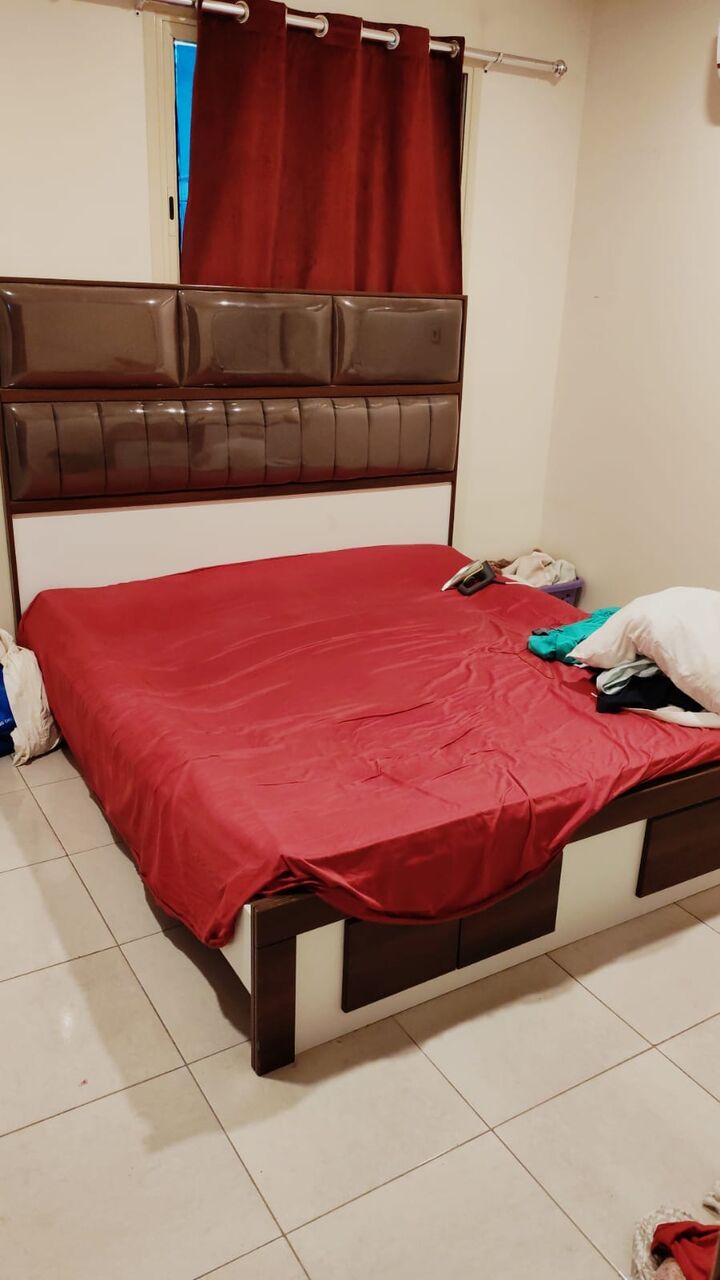 Al Rawabi, Furniture, SAR 1000,  Bed Set + 3-Door Almari