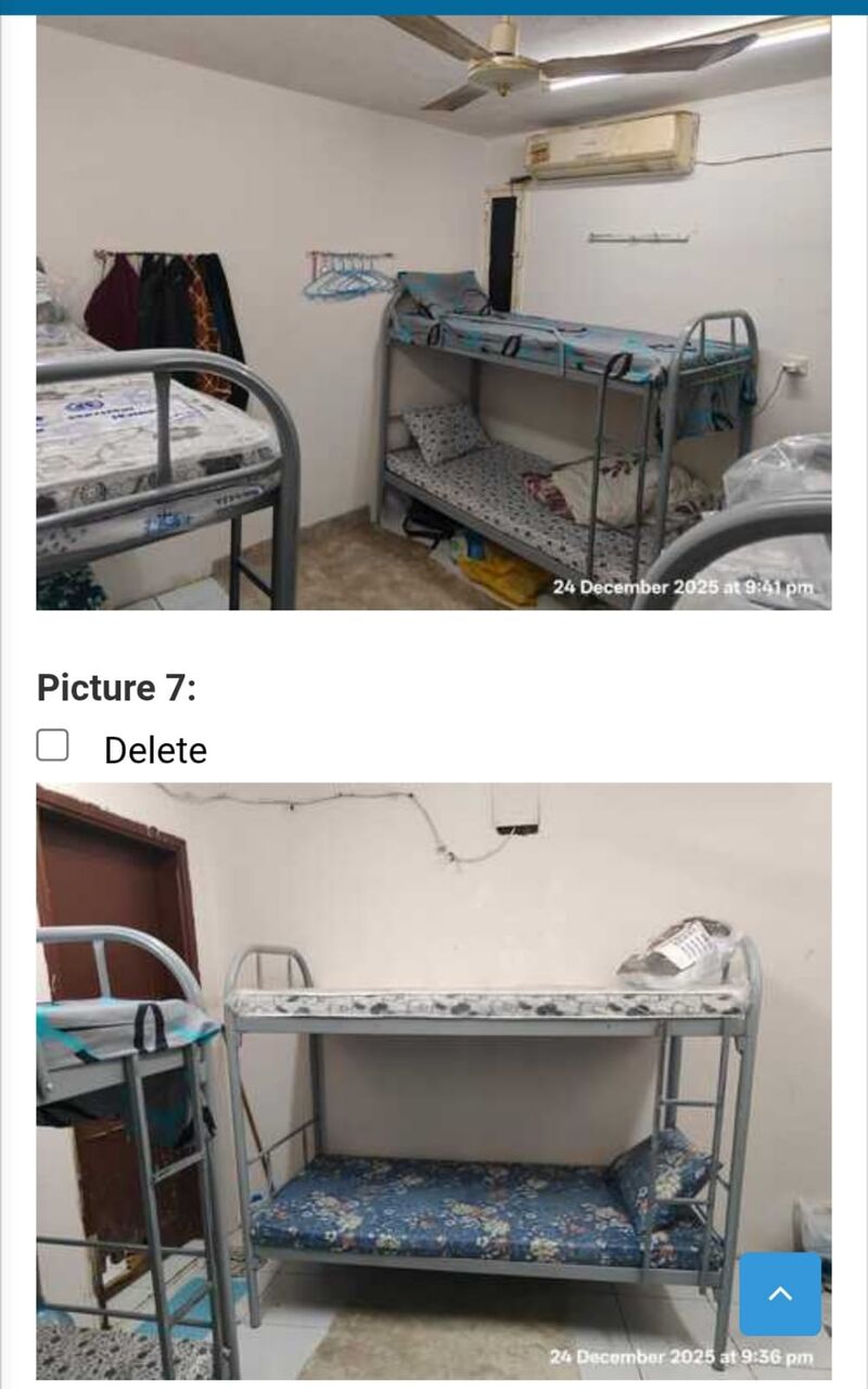 Riyadh, Furniture, SAR 200,  Hadeed Double Bed, Mattress, Bedsheet, And Pillow Cover