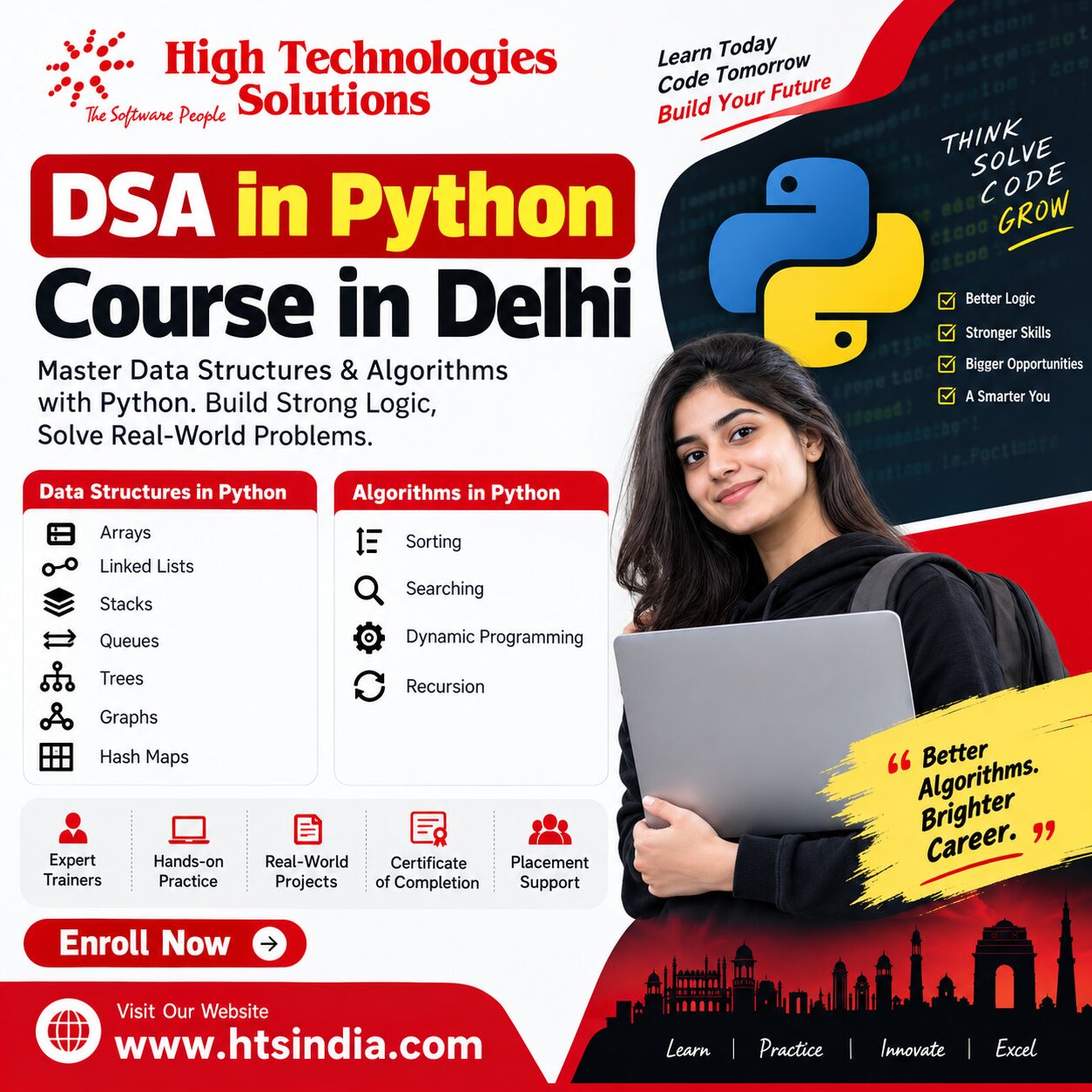 New Delhi, Businesses For Sale, Python DSA Course Delhi For Software Developer Careers