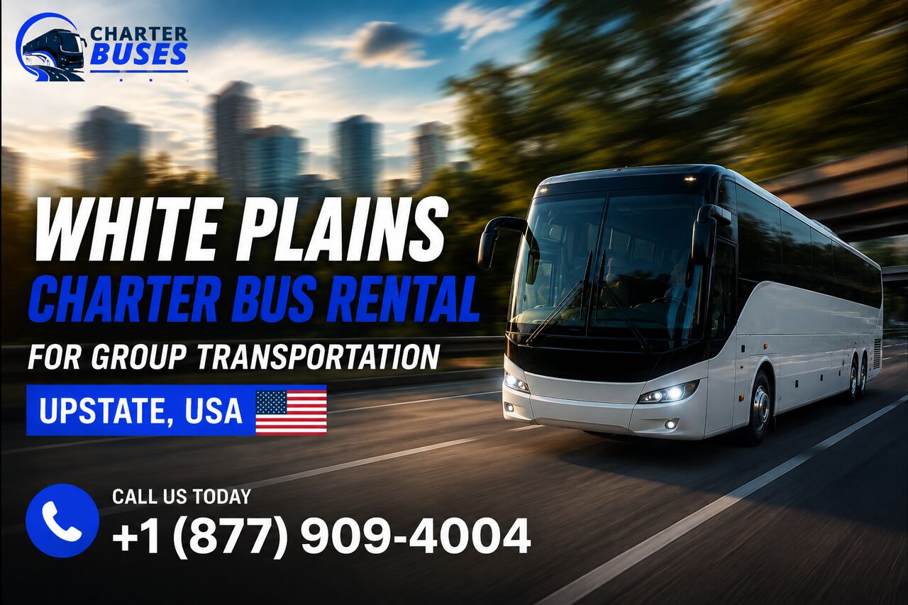 New York, Travel, Book A White Plains Group Travel Bus Rental For Planned Journeys, White Plains, USA