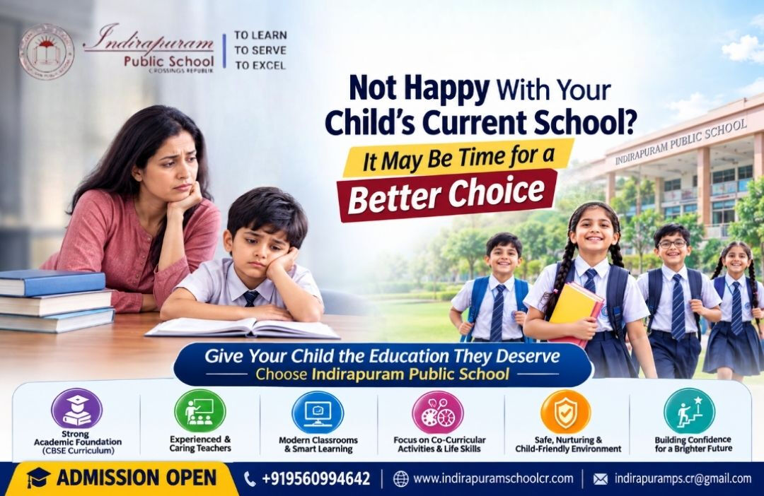 Ghaziabad, Education, Not Happy With Your Child&rsquo;s Current School? It May Be Time For A Better Choice