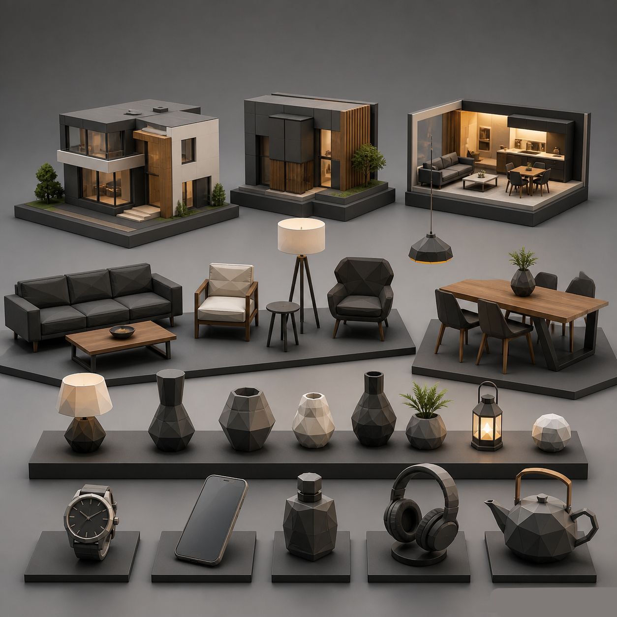 New York, Furniture, USD 100,  Get Low Poly 3D Modeling Services By Blue Ribbon 3D