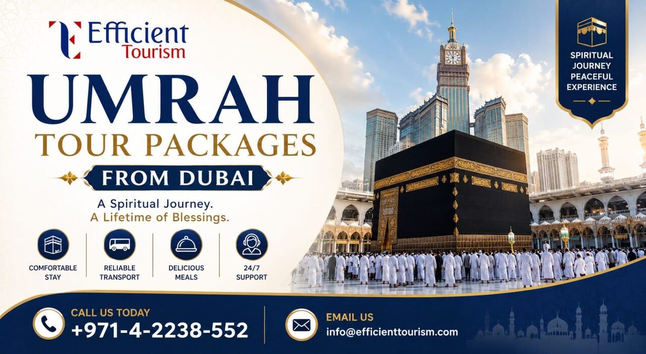 Dubai, Travel, Umrah Tour Packages From Dubai For A Peaceful Spiritual Journey