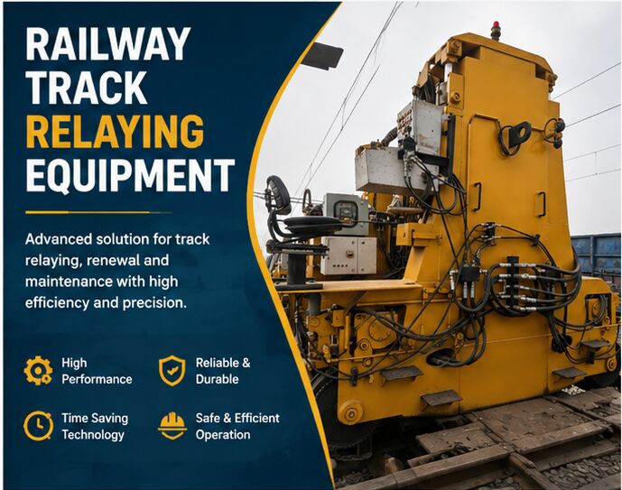 Mumbai, Businesses For Sale, Railway Track Relaying Equipment For Efficient Track Renewal