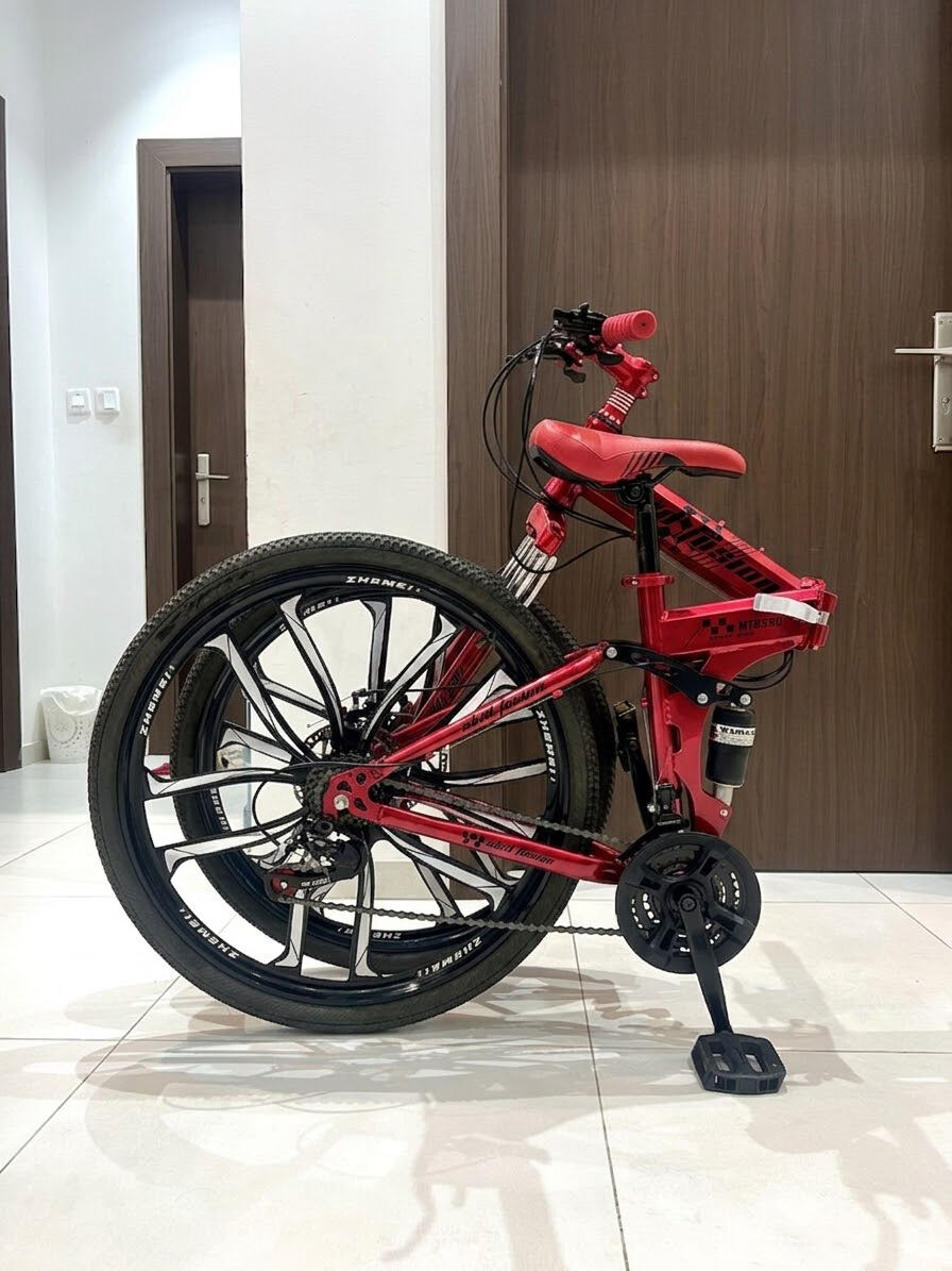 Jeddah, Sporting Goods, SAR 450,  Free Delivery | Red Skid Fusion Folding Mountain Bike