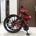 SAR 450,  Free Delivery | Red Skid Fusion Folding Mountain Bike