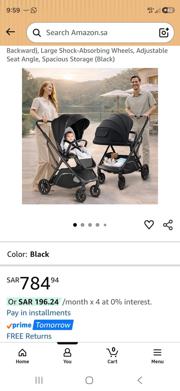 Hittin, Baby & Kid Stuff, SAR 350,  Hibobi 2 Way Stroller