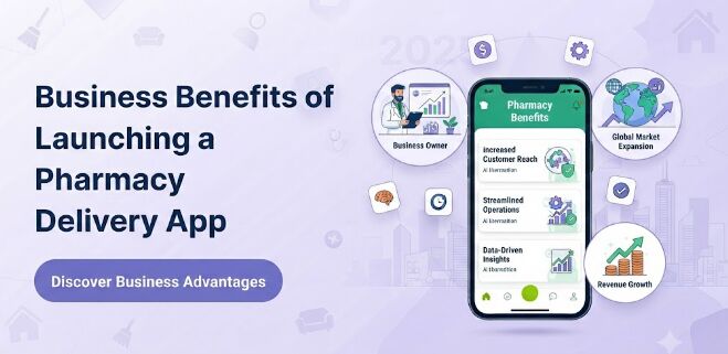 Dallas, Software Development, Business Benefits Of Launching A Pharmacy Delivery App