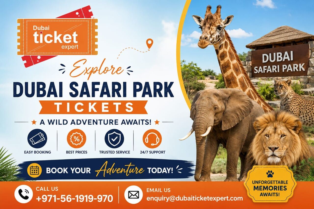 Dubai, Travel, Dubai Safari Park Tickets From Dubai For An Exciting Wildlife Day