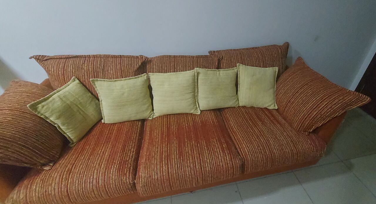 Khobar, Furniture, SAR 225,  7 Seater Sofa Set (3-2-1-1) For Sale