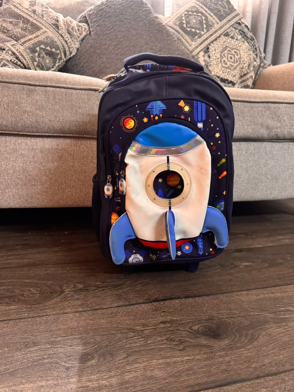 Riyadh, Baby & Kid Stuff, SAR 49,  **SPECIAL OFFER** - Kids Space Rocket School Backpack For Boys/Girls