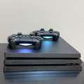 SAR 750,  PlayStation 4 Pro 1TB Console + 2 Controllers