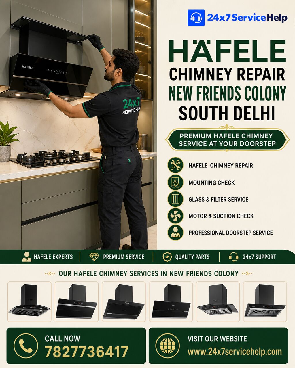 New Delhi, Appliance Repair, Faber Chimney Repair Service In New Friends Colony South Delhi
