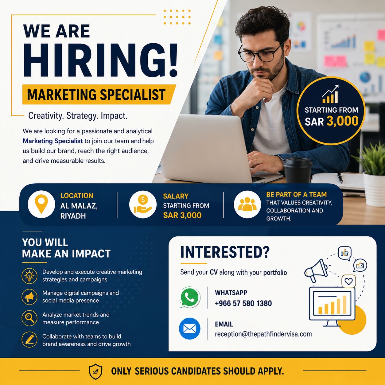 Riyadh, Jobs, Marketing Specialists