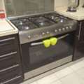 SAR 750,  Bosch 90cm 5-Burner Gas Cooker & Oven For Sale | Good Condition