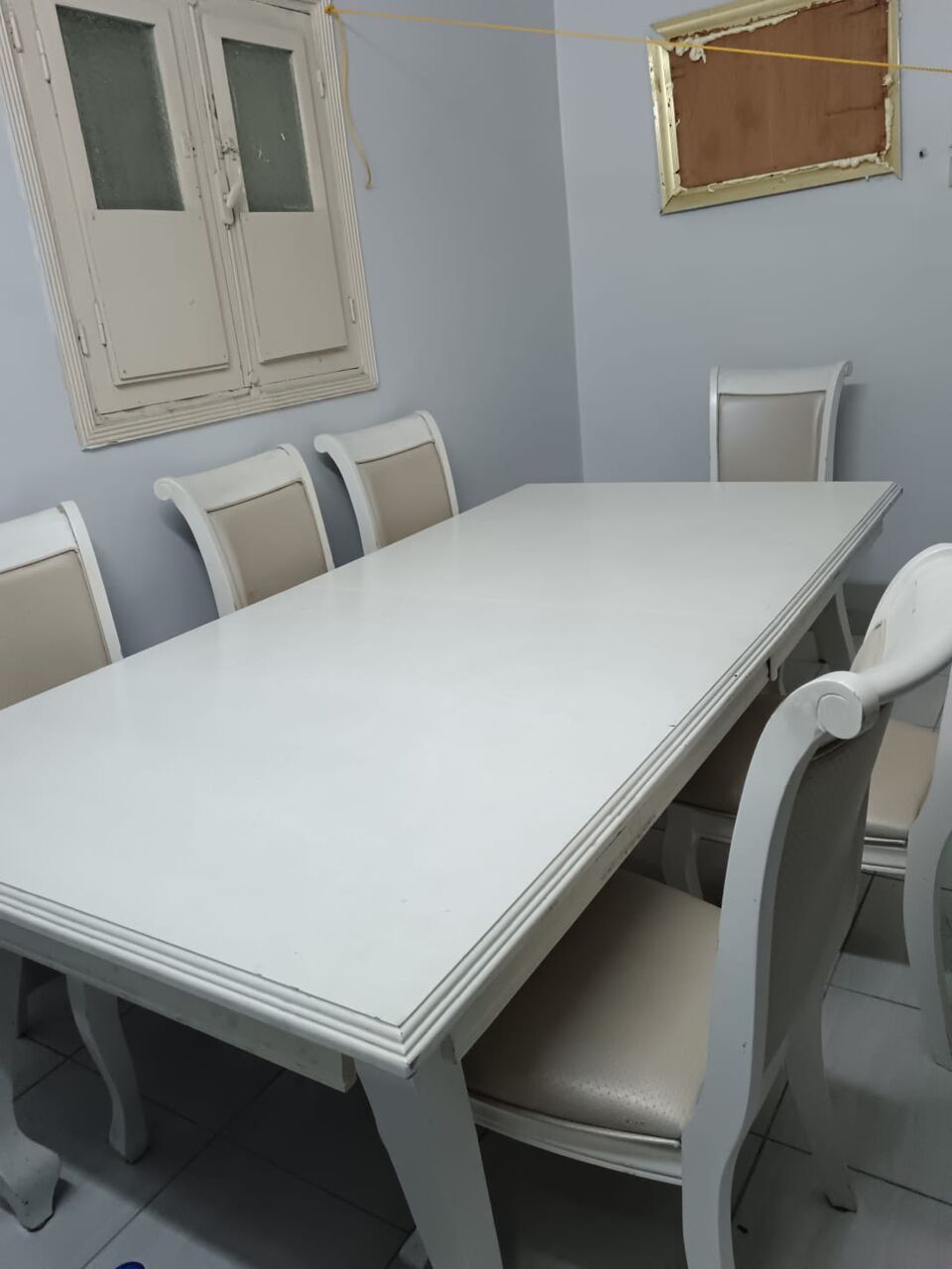 Yanbu, Furniture, SAR 350,  Dining Table With 8 Chairs