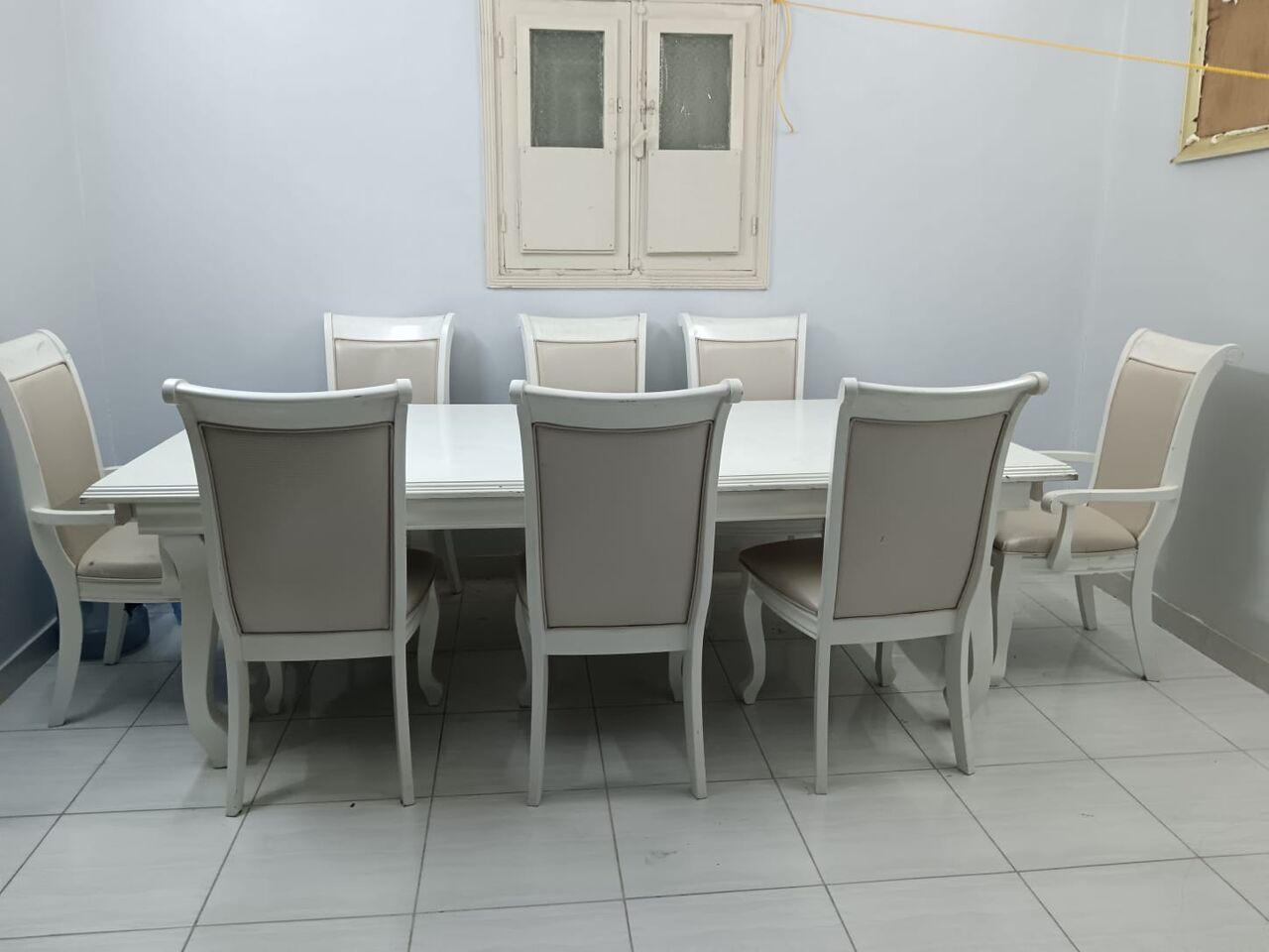 Yanbu, Furniture, SAR 350,  Dining Table With 8 Chairs