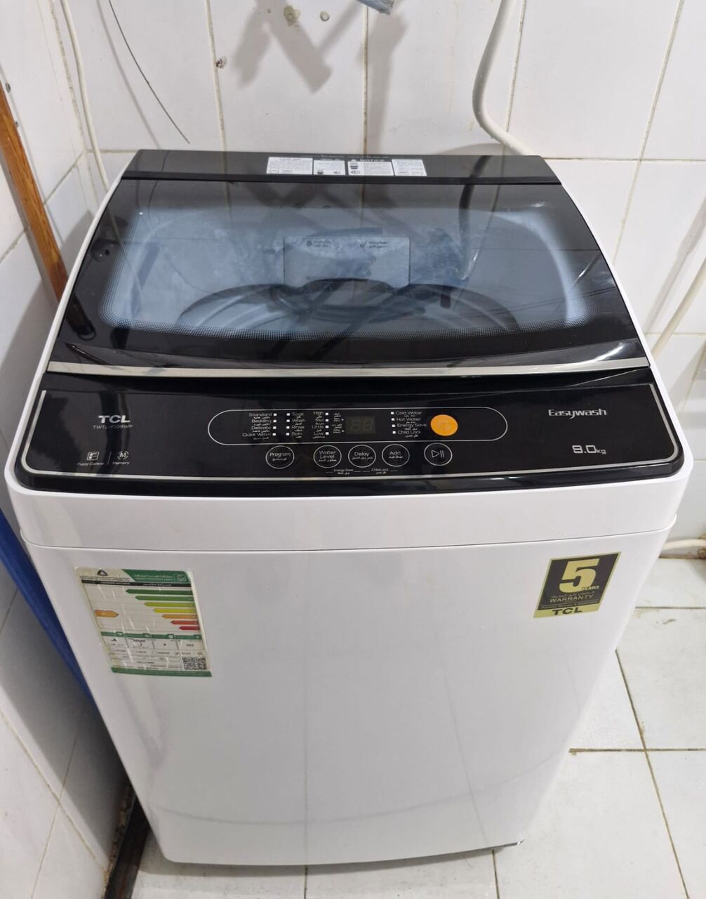 Jeddah, Appliances, SAR 650,  9 Kg Fully Automatic Washing Machine For Sale  Like A New