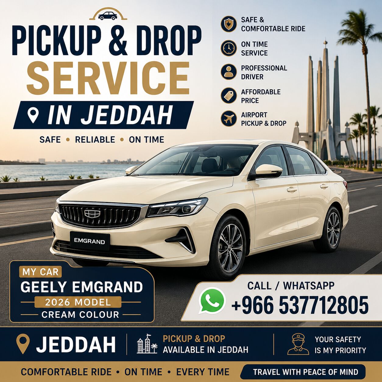 Jeddah, Temp Jobs, PickUp & Drop