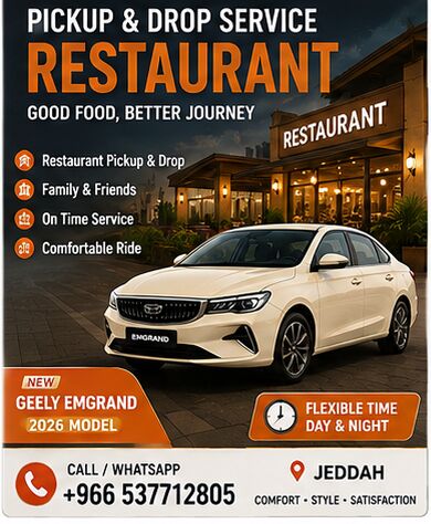 Jeddah, Temp Jobs, PickUp & Drop