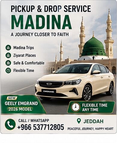 Jeddah, Temp Jobs, PickUp & Drop