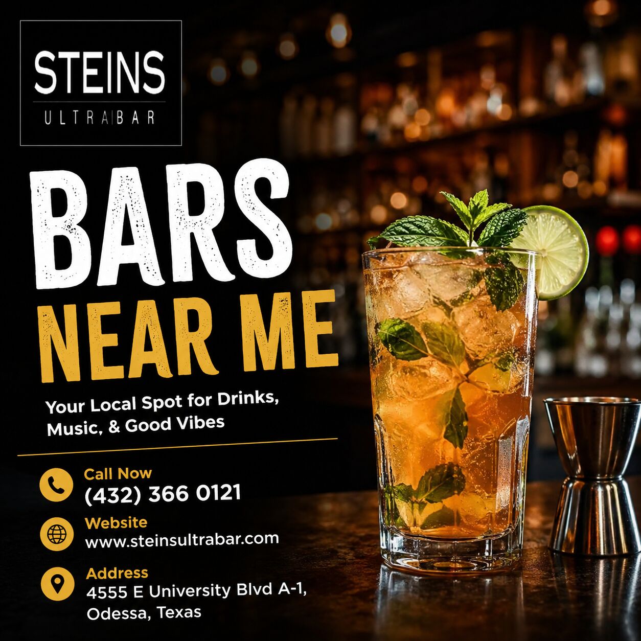 Dallas, Food & Drink, Bars Near Me &ndash; Enjoy A Night Out At Steins Ultra Bar