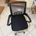 SAR 60,  New Office Chair For Sell, Black, With Wheels, Fully Functionnal, No Dirty Spots