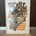 BHD 100,  Pearl Jam 2009 Calgary Virgin Festival Original Concert Poster