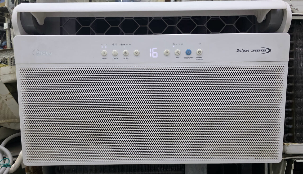 Al Batha, Air Conditioners, SAR 1300,  Midea 1.5 Ton Inverter Window AC &ndash; Excellent Condition