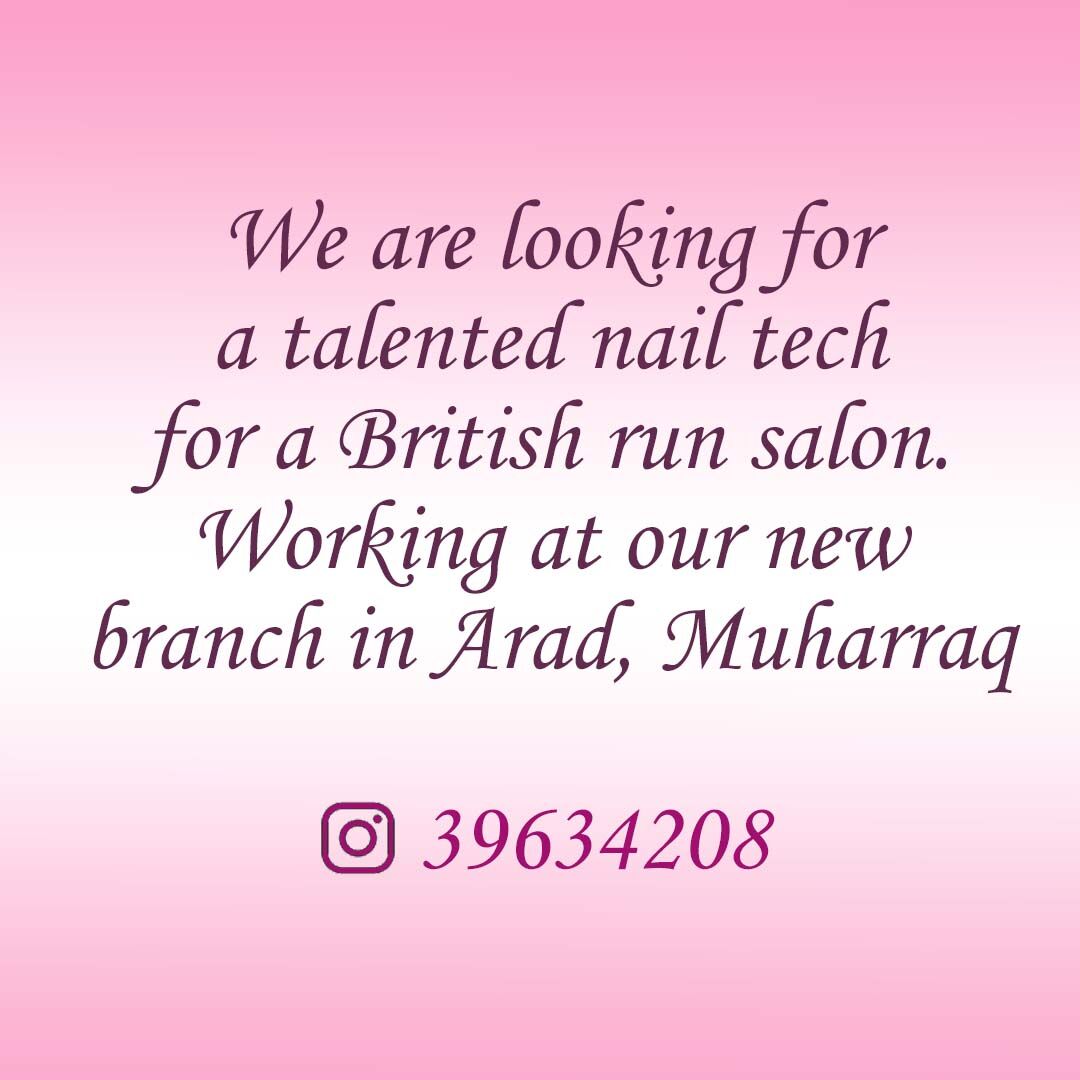 Arad, Jobs, Talented Nail Tech Needed