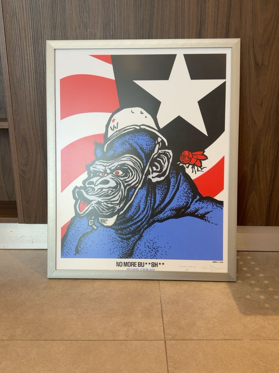 Manama, Collectibles, BHD 200,  Pearl Jam / Ames Bros 2003 Texas Political Poster, Signed & Numbered 89/300