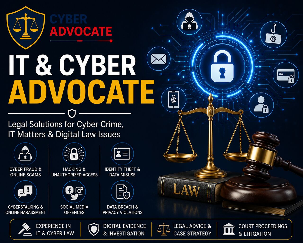 New Delhi, Legal, Top Cyber Security Lawyer In New Delhi