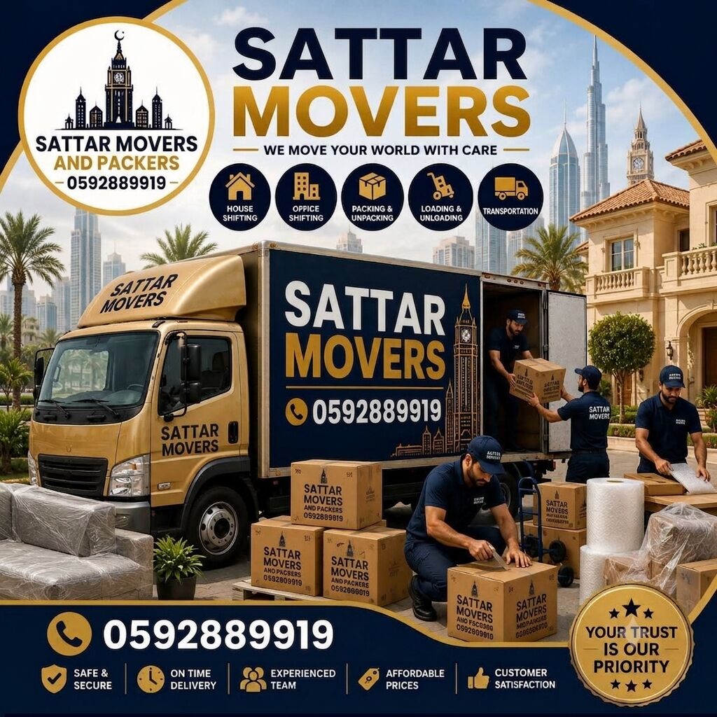 Abraq Ul Raghama, Labor/Moving, SATTAR MOVERS AND PACKERS HOUSE SHIFTING ,SERVICE IN JEDDAH 0592889919