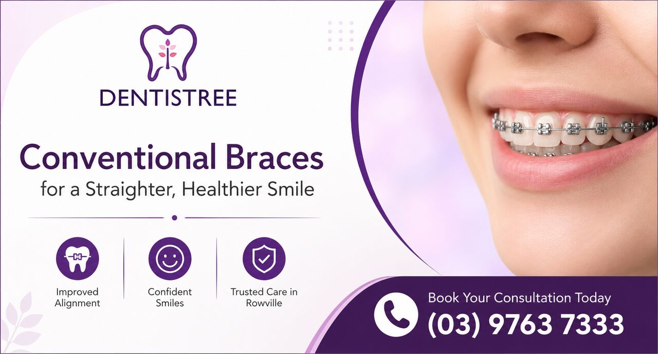 Melbourne, Dental, Conventional Braces Melbourne For A Straighter, Healthier Smile