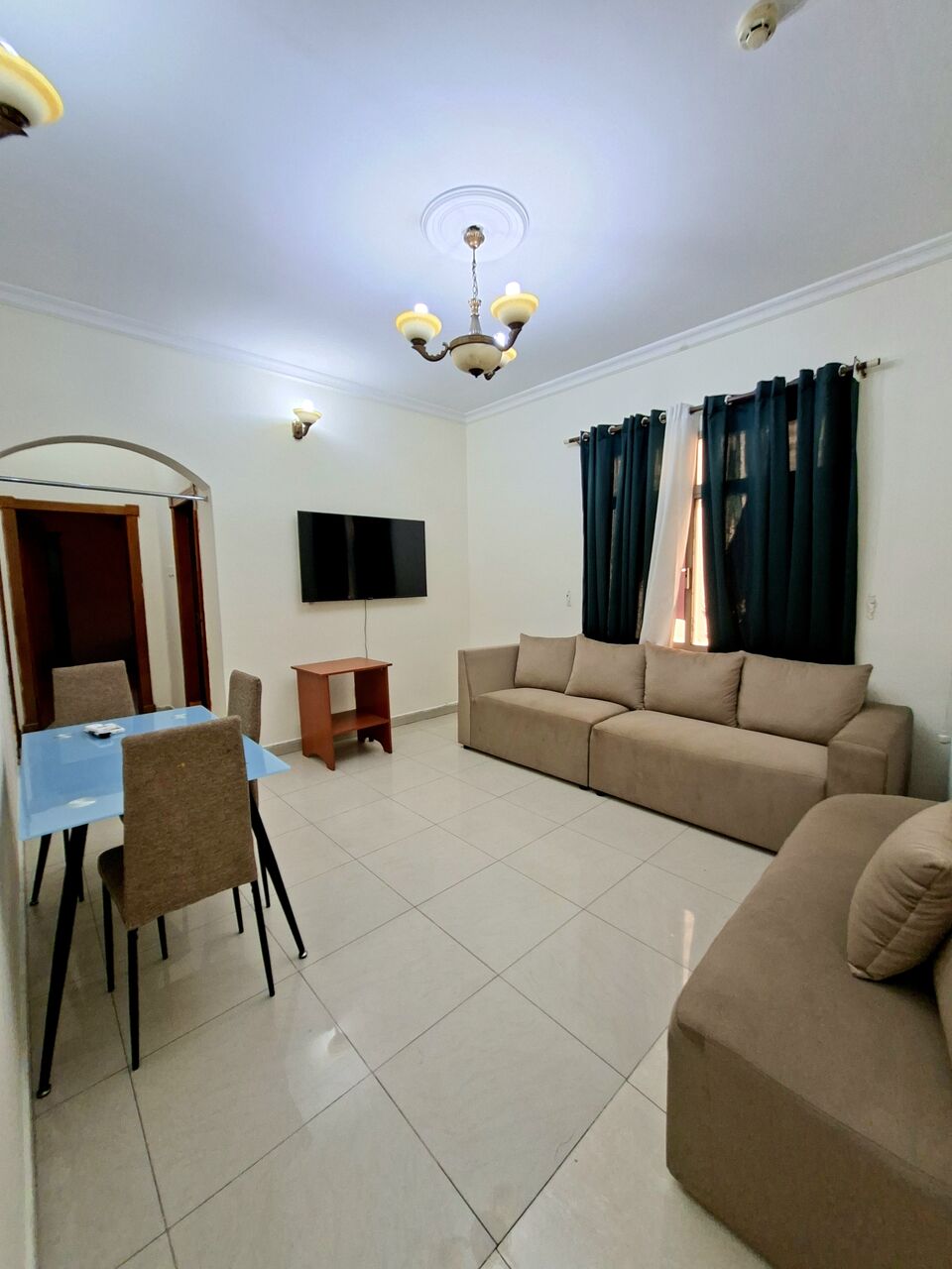 Hoora, Apartments, Flats, Houses & Villas, BHD 275/month,  Furnished,  2 BR,  Fully Furnished Family 2 BHK With Ewa In Gudaibiya,WiFi,Neat & Clean Flat @ 35547951