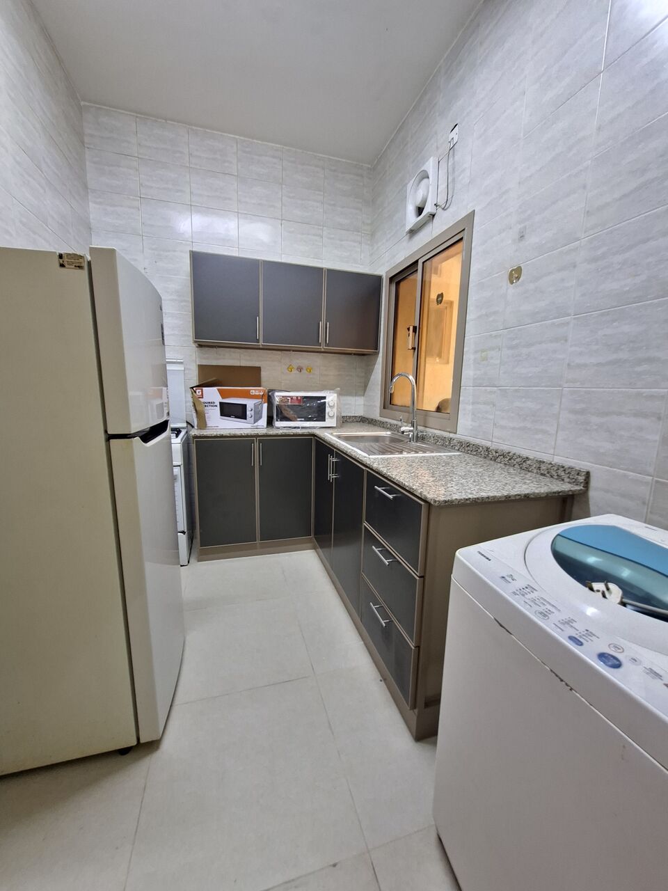 Hoora, Apartments, Flats, Houses & Villas, BHD 275/month,  Furnished,  2 BR,  Fully Furnished Family 2 BHK With Ewa In Gudaibiya,WiFi,Neat & Clean Flat @ 35547951