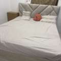 SAR 300,  King-size Bed With Mattress Argent Sale