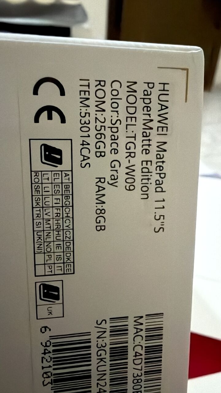 Al Batha, Tablet Computers, SAR 750,  Huawei Matepad 11.5 S 256gb 8gb Ram - 750 SR