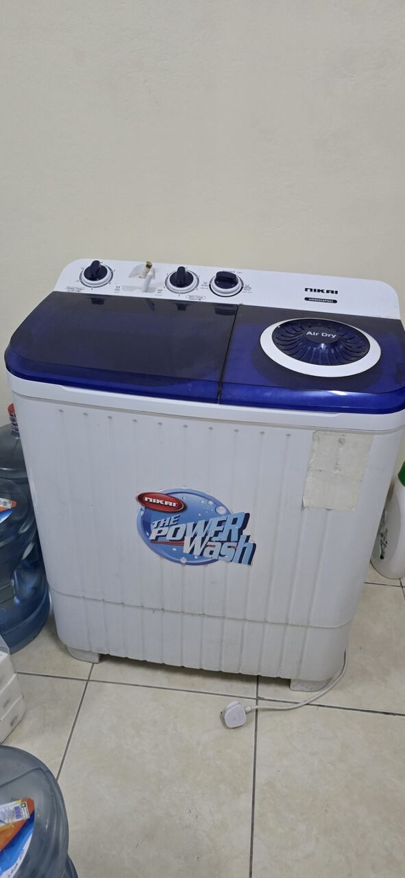 Jubail, Appliances, SAR 400,  WASHING MACHINE WITH DRYER 9 MONTH USED