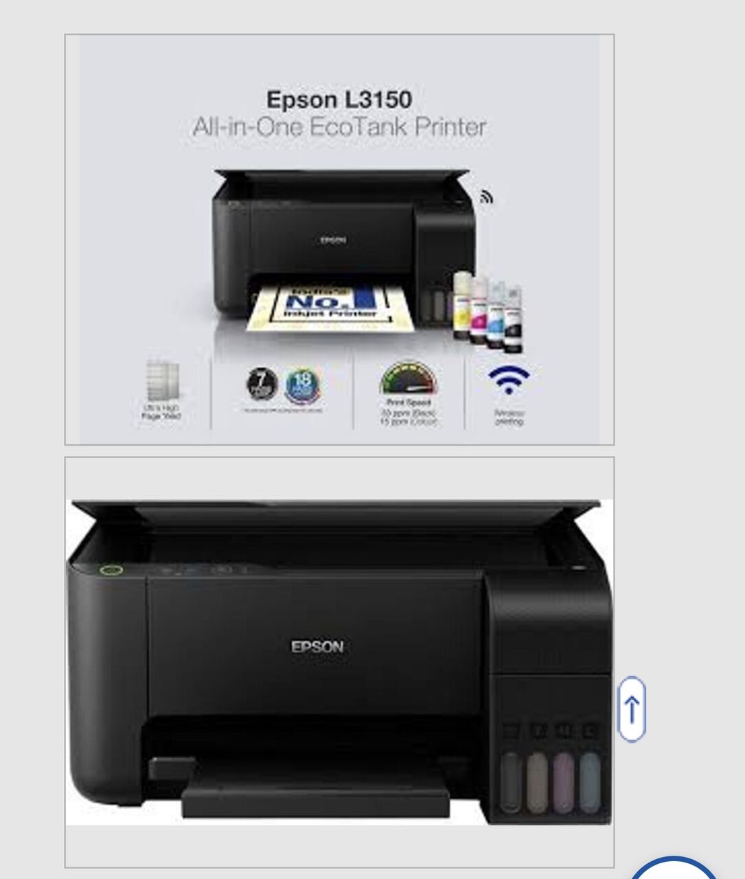 Khobar, Tablet Computers, SAR 400,  Epson Printer L3150 All In One