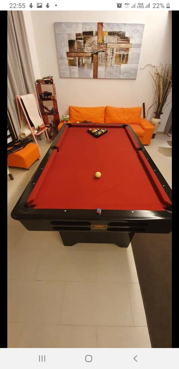 Riyadh, Sporting Goods, SAR 2000,  Pool Table With Complete Set For Sail