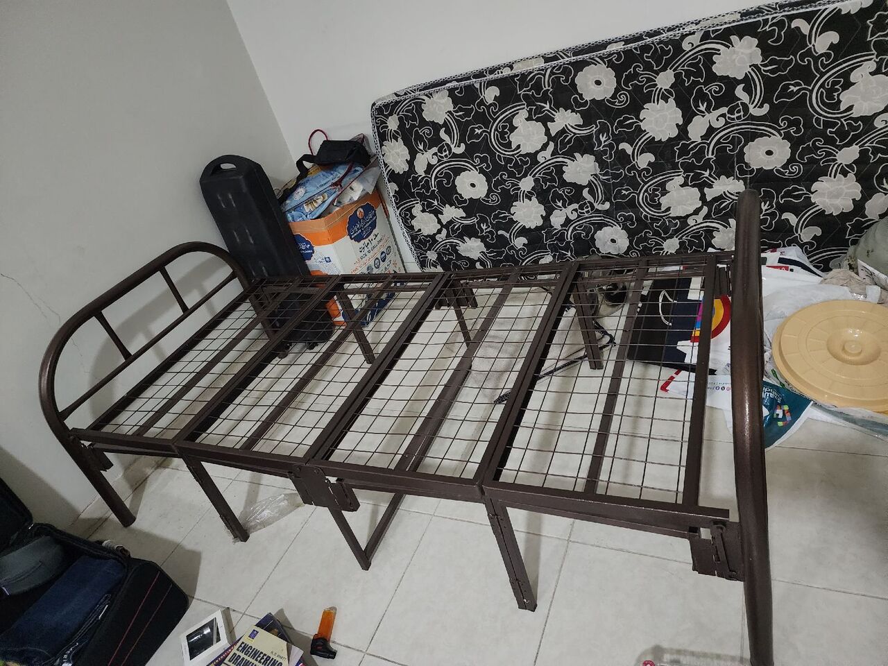 Khobar, Furniture, SAR 50,  Foldable Bed With Mattress
